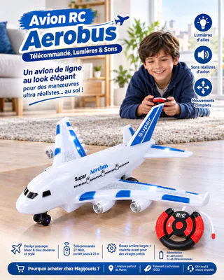 Lifestyle / In use creative in Français: “Ton aéroport prend vie ✈️”